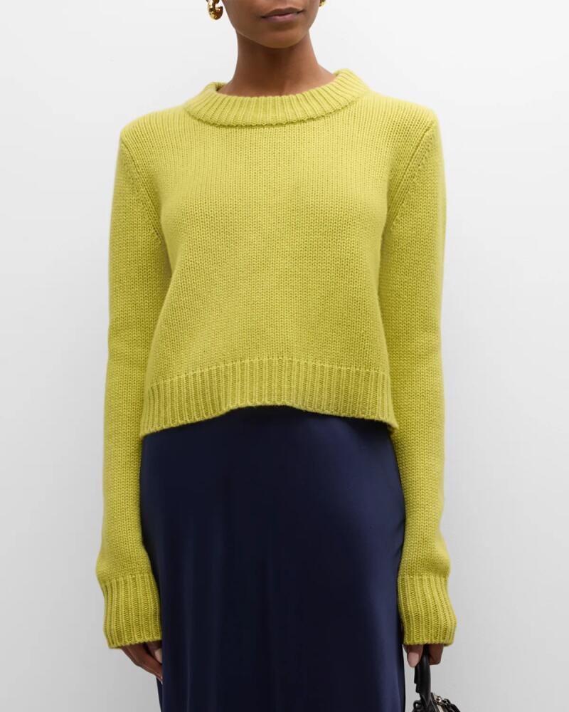 La Ligne Wool Cashmere Solid Mini Marin Sweater Cover