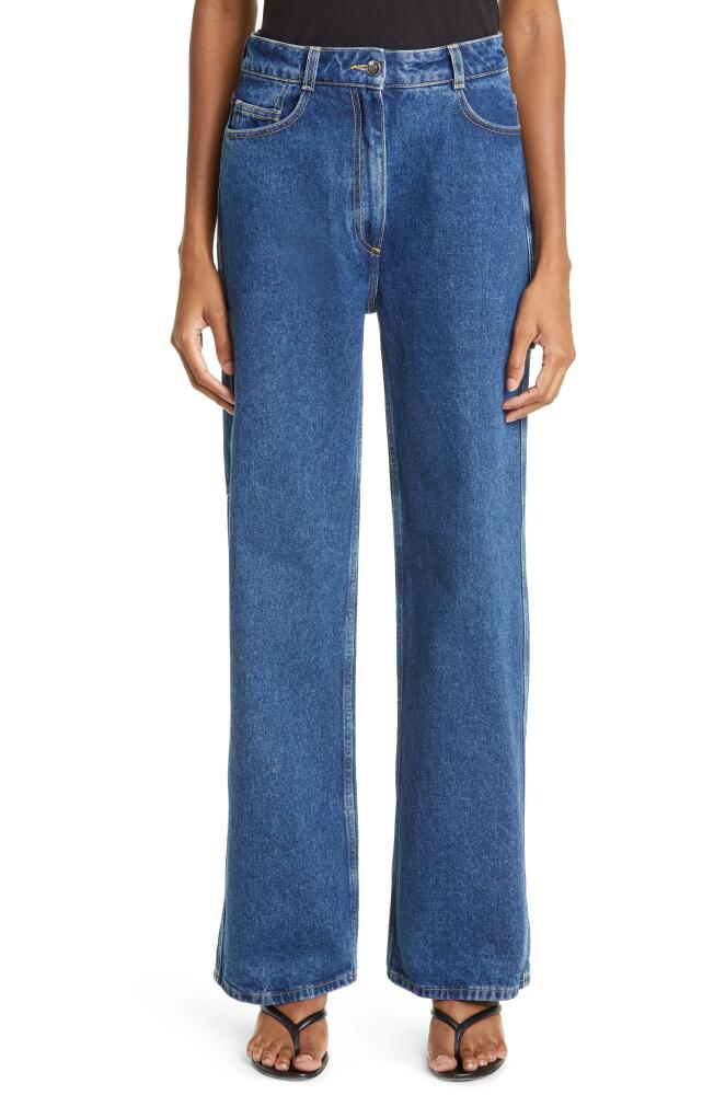 Saks Potts Salma Straight Leg Jeans in Indigo Blue Cover