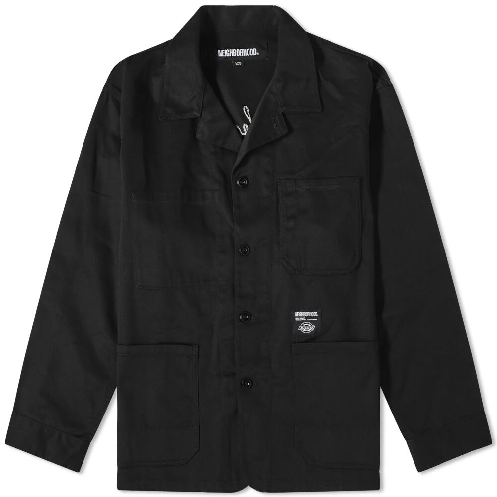 Neighborhood Men's x Dickies Coverall Jacket in Black Cover