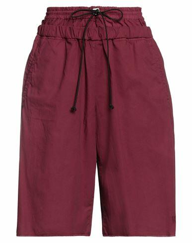 N°21 Woman Shorts & Bermuda Shorts Garnet Cotton Cover