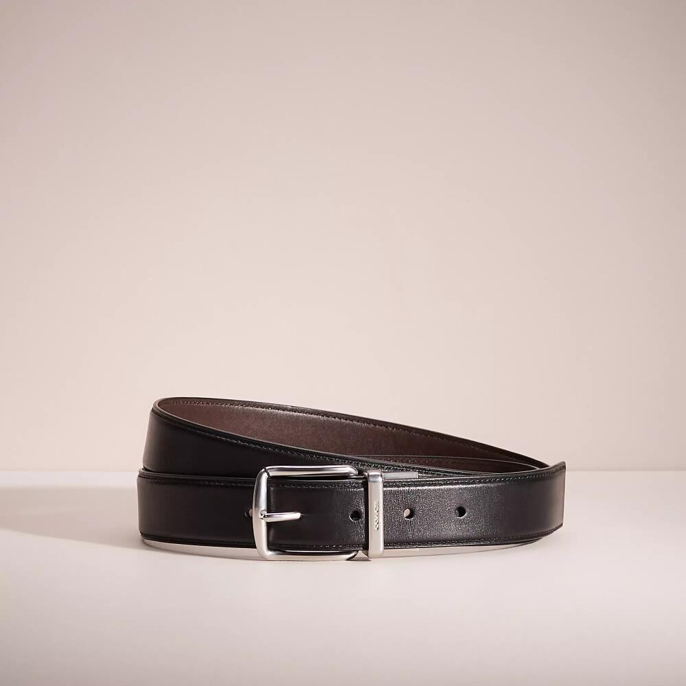 Coach Restored Harness Buckle Cut To Size Reversible Belt, 32mm Cover