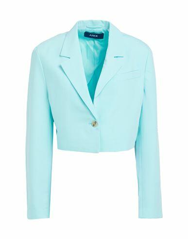 Jjxx By Jack & Jones Woman Blazer Turquoise Recycled polyester, Viscose, Elastane Cover