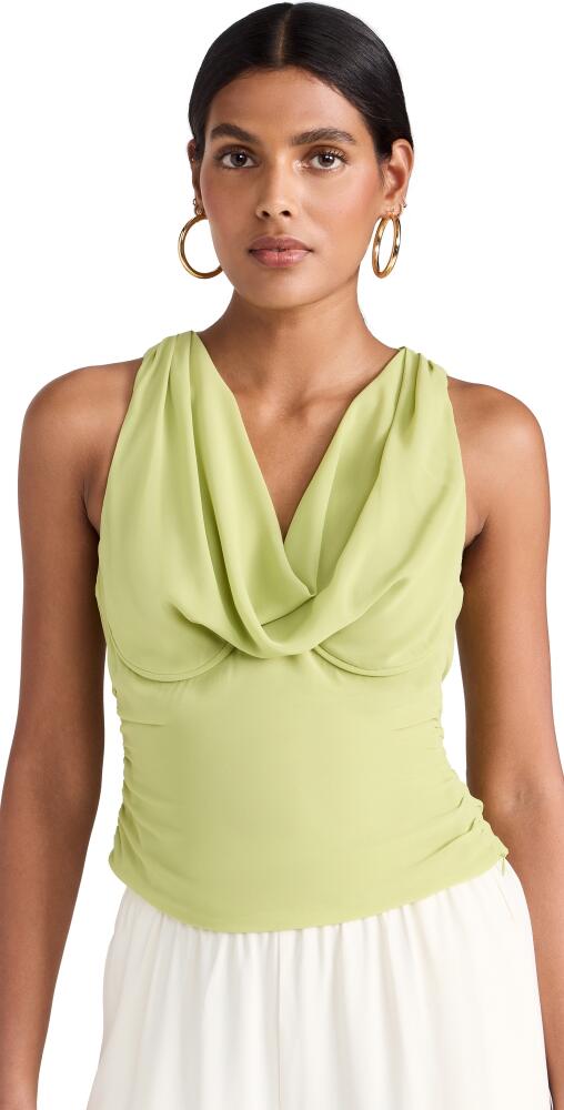 ASTR the Label Quince Top Lime Green Cover