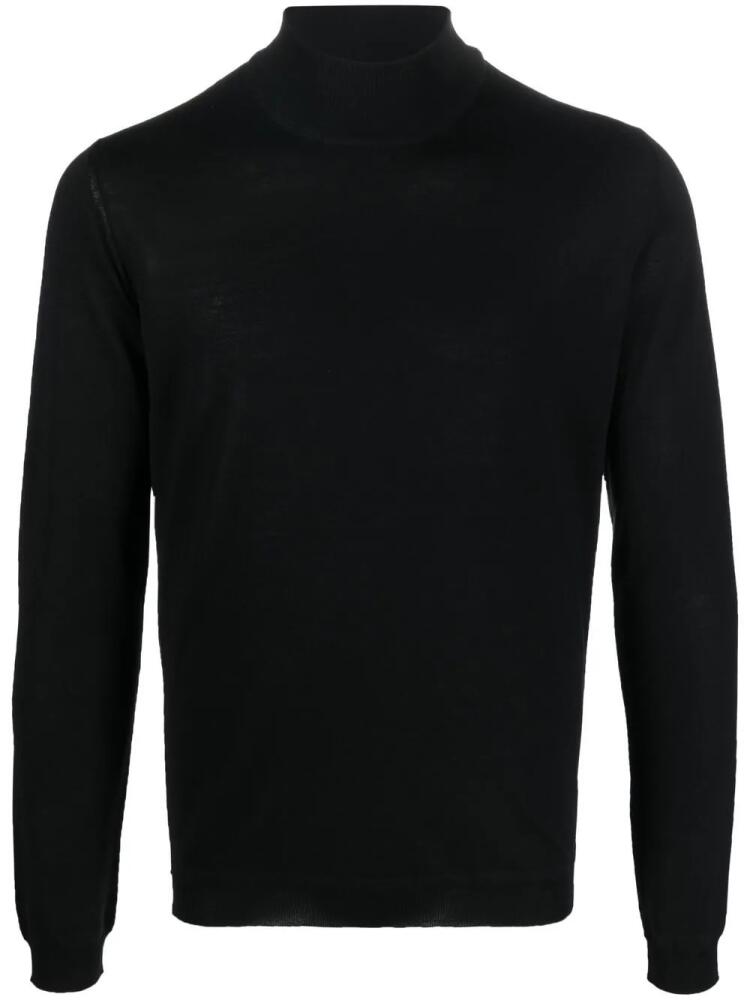 GOES BOTANICAL fine-knit merino jumper - Black Cover