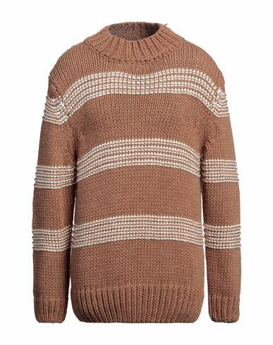 Cashmere Company Man Sweater Camel Wool Cover