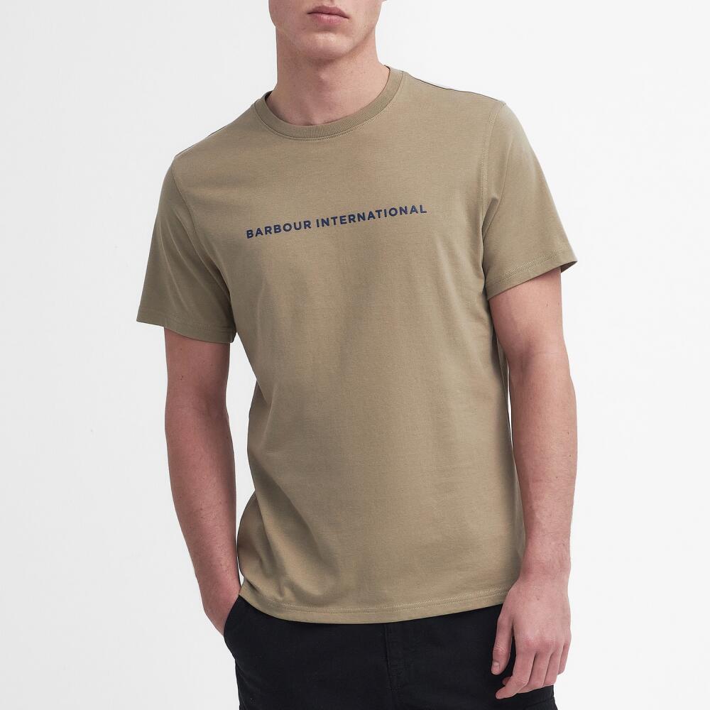 Barbour International Motored Logo-Print Cotton-Jersey T-Shirt Cover