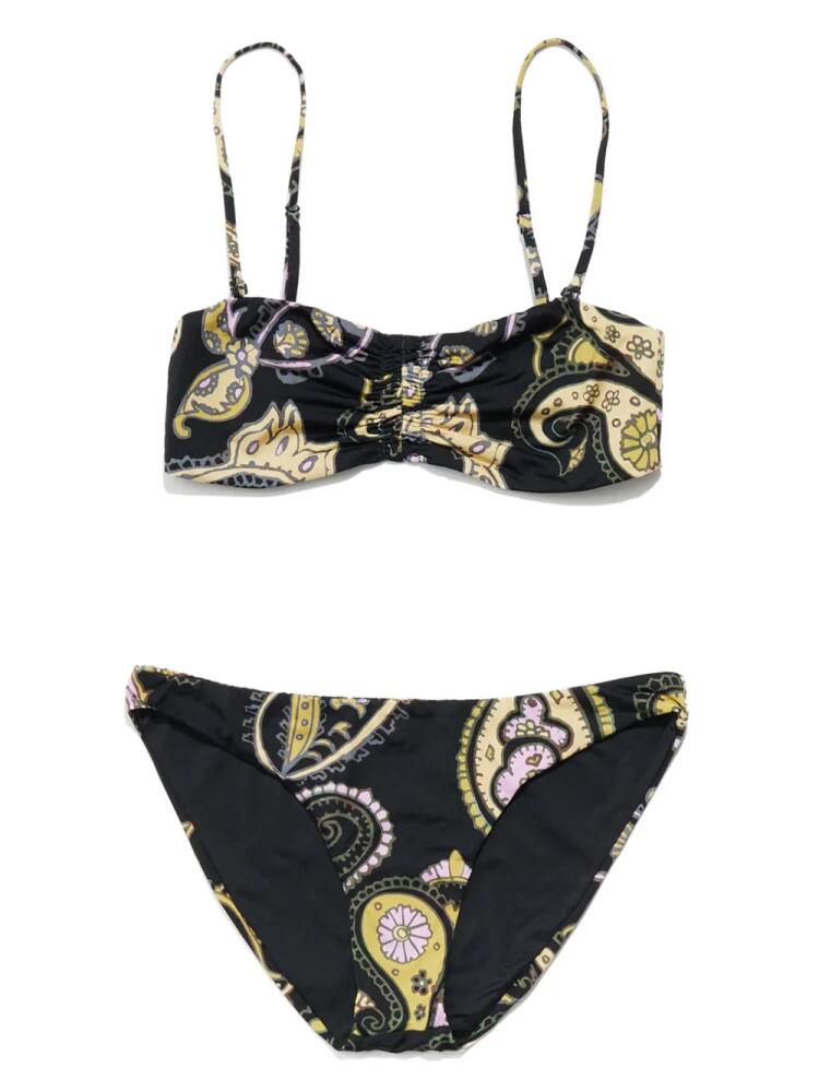 Bimba y Lola paisley-print bikini - Black Cover