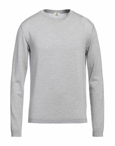 Luigi Borrelli Napoli Man Sweater Grey Merino Wool Cover