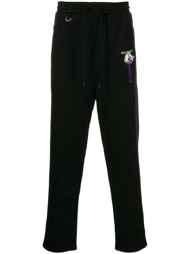 Doublet embroidered lounge track trousers - Black Cover