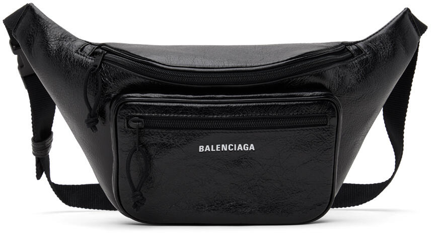 Balenciaga Black Explorer Belt Bag Cover