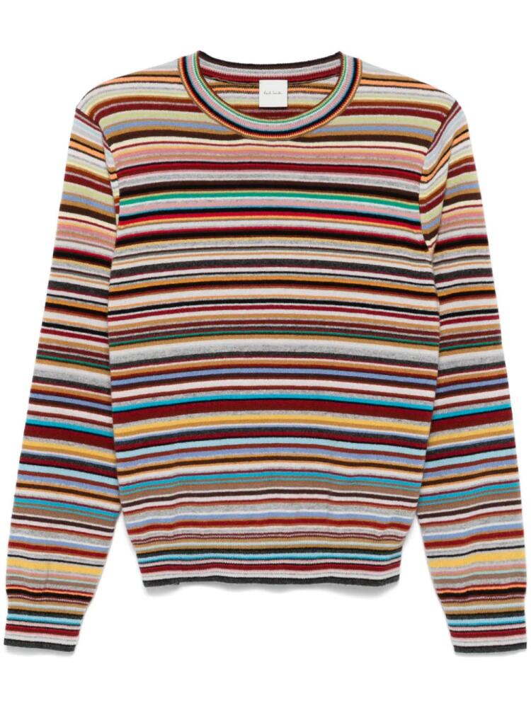 Paul Smith Signature Stripe sweater - Neutrals Cover