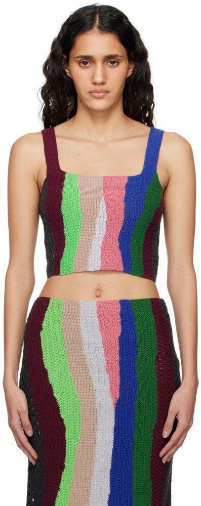 Gabriela Hearst Multicolor Bora Tank Top Cover