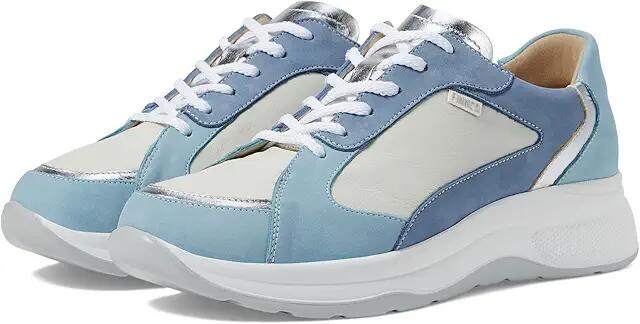 Finn Comfort Piccadilly (Horizon/Blue/Hielo/Silber Nubuk/Nubuk) Women's Shoes Cover