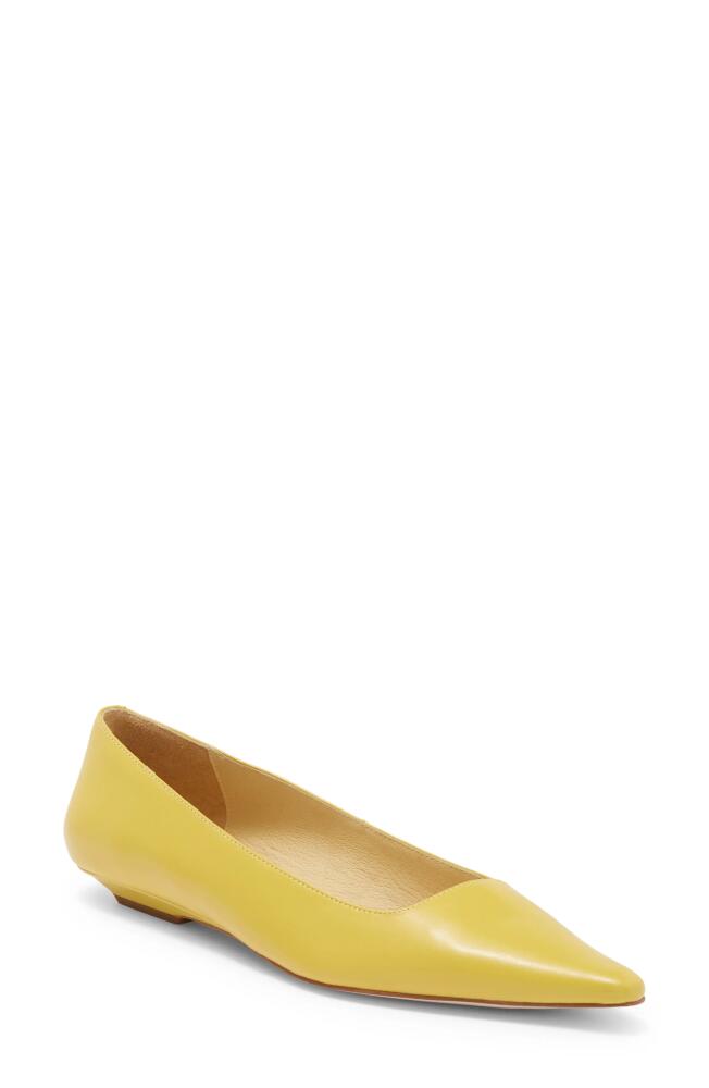 Jeffrey Campbell Pistil Pointed Toe Flat in Yellow Cover