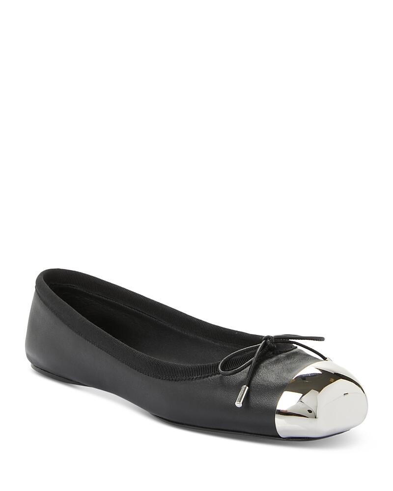 Alexander McQUEEN Women's Slip On Cap Toe Ballet Flats Cover