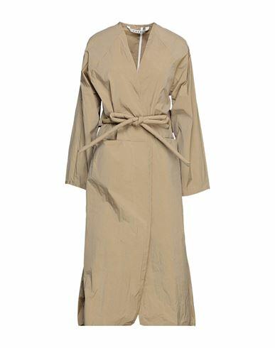 Kassl Editions Woman Overcoat & Trench Coat Sand Polyester, Polyamide Cover