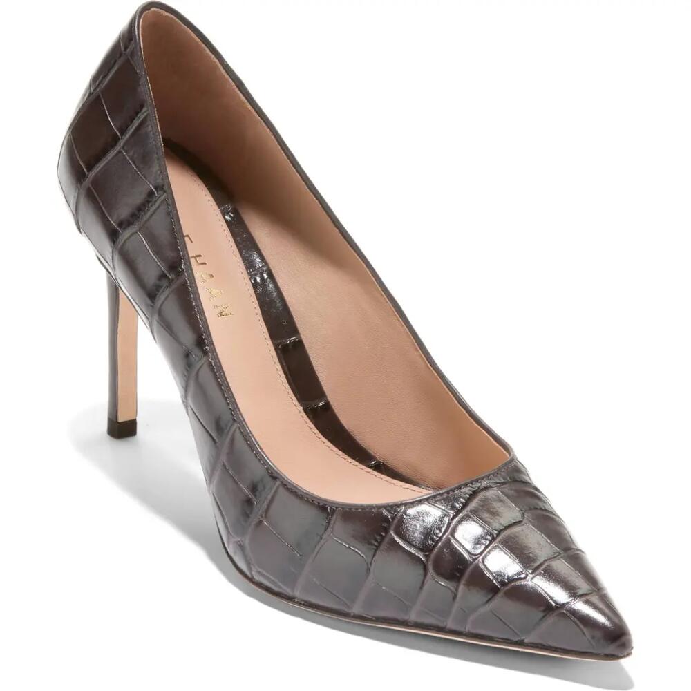 Cole Haan Mckelya Pointed Toe Pump in Dark Chocolate Croco Cover