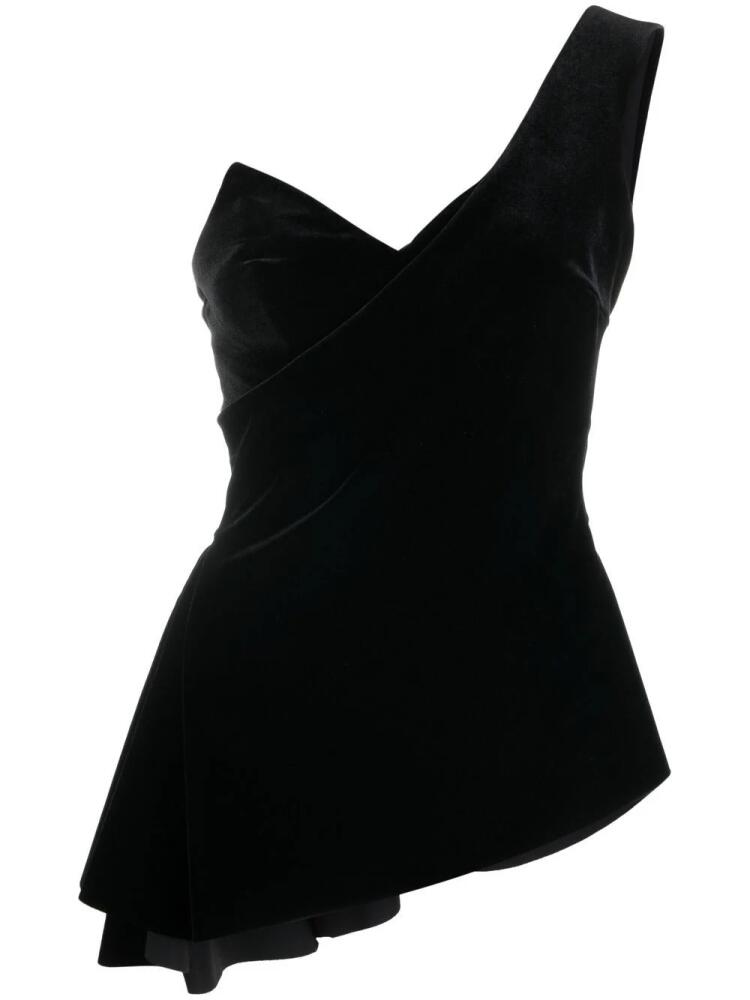 CHIARA BONI La Petite Robe Luna Bella one-shoulder top - Black Cover