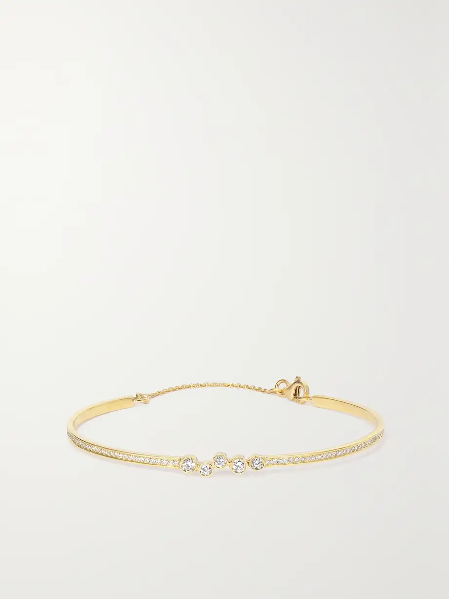 Kimaï - Musa 18-karat Recycled Gold Laboratory-grown Diamond Bracelet - One size Cover