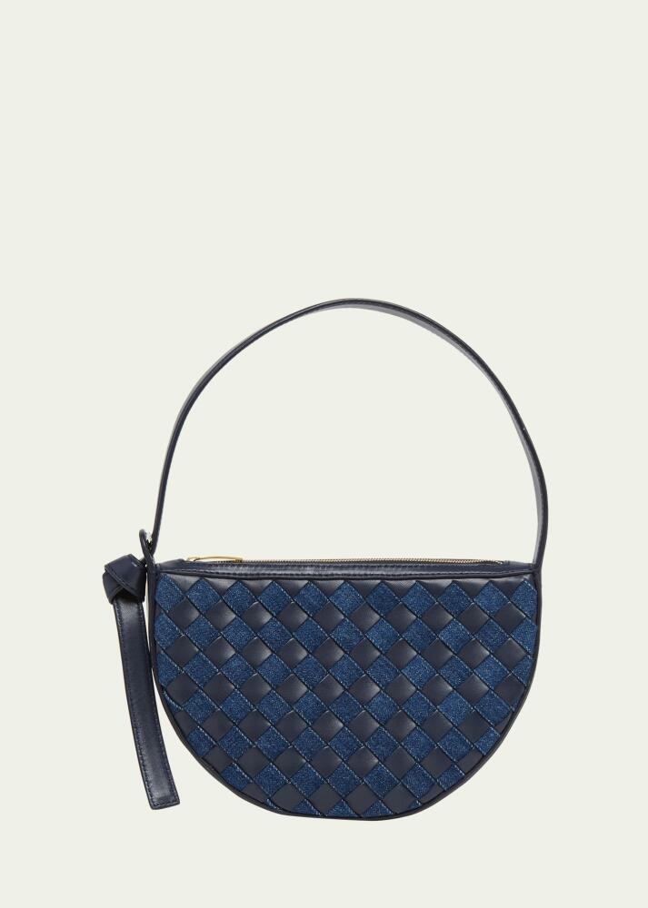 Bottega Veneta Sunrise Denim Shoulder Bag Cover