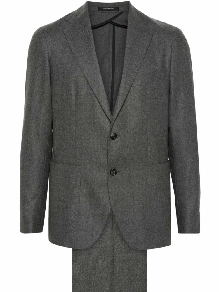 Tagliatore mélange single-breasted suit - Grey Cover