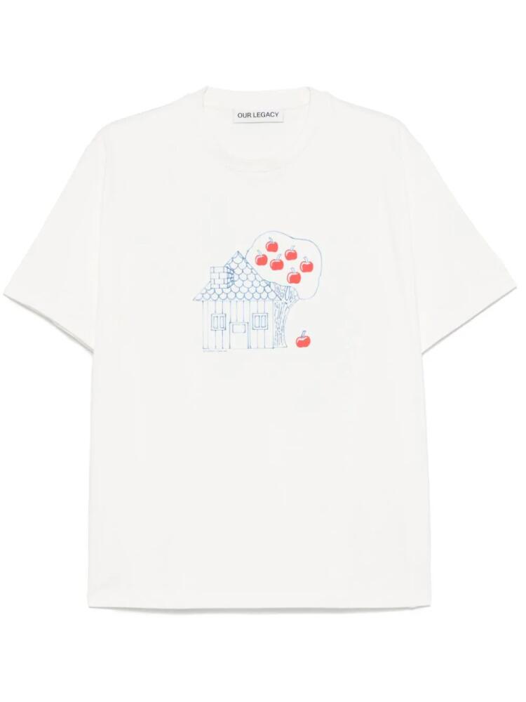 OUR LEGACY Box T-shirt - White Cover