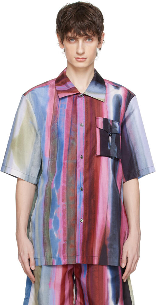 Feng Chen Wang Multicolor Bellows Pocket Shirt Cover