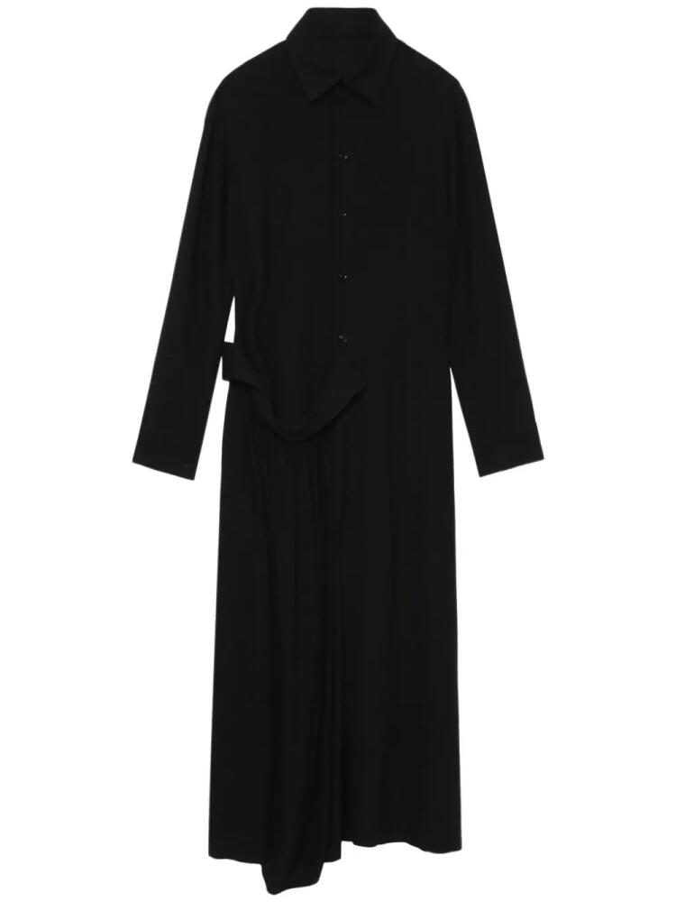 Y's midi shirt dress - Black Cover