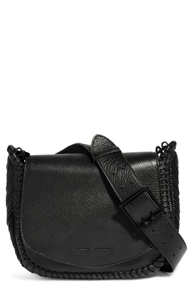 Aimee Kestenberg All for Love Leather Crossbody Bag in Black With Shiny Black Cover