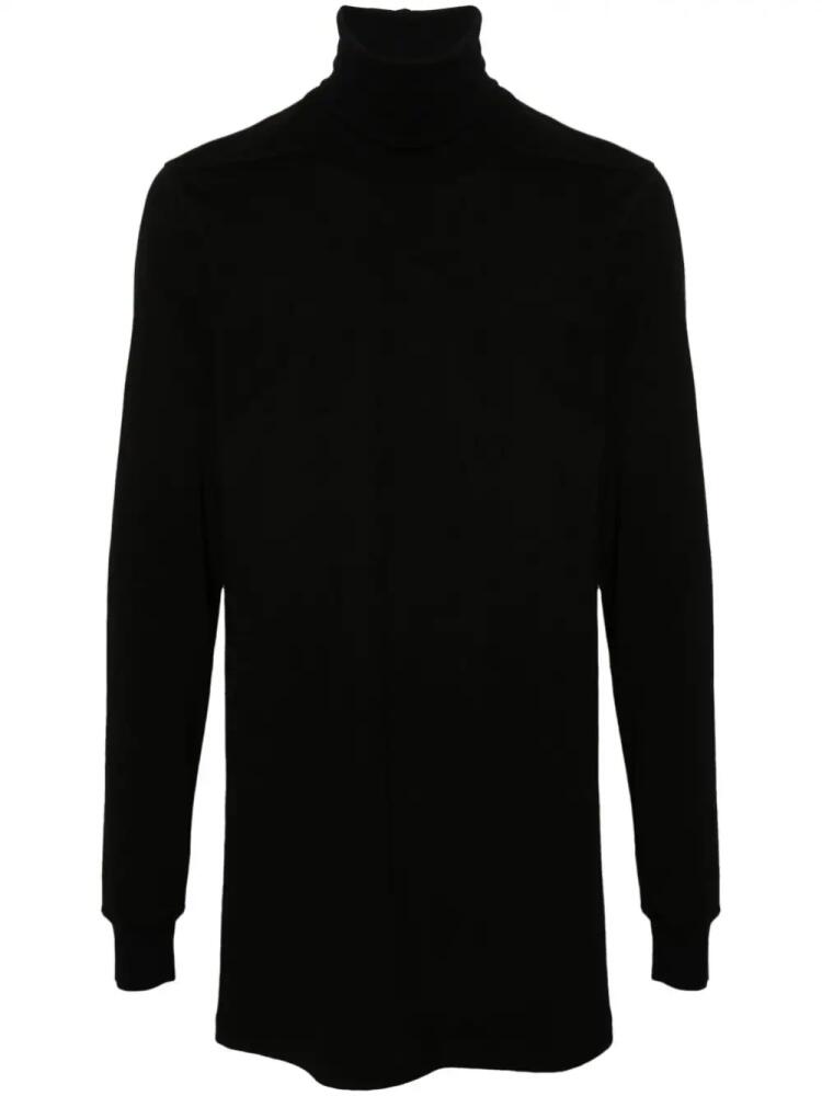 Rick Owens Surf T roll-neck sweatshirt - Black Cover