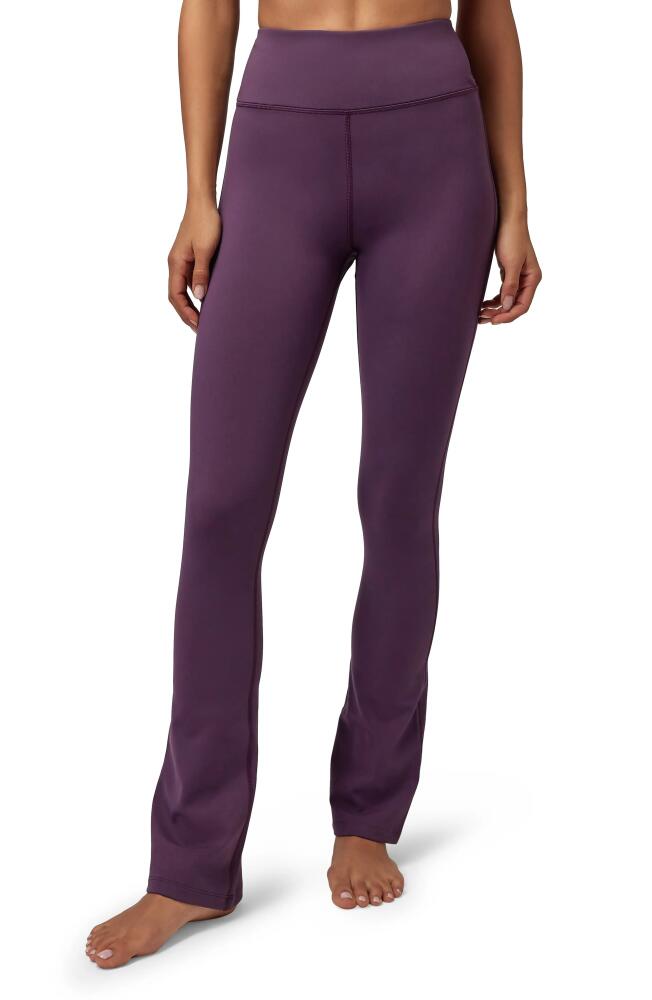 Spiritual Gangster Giselle Dream Tech Eco Jersey High Waist Pants in Midnight Plum Cover