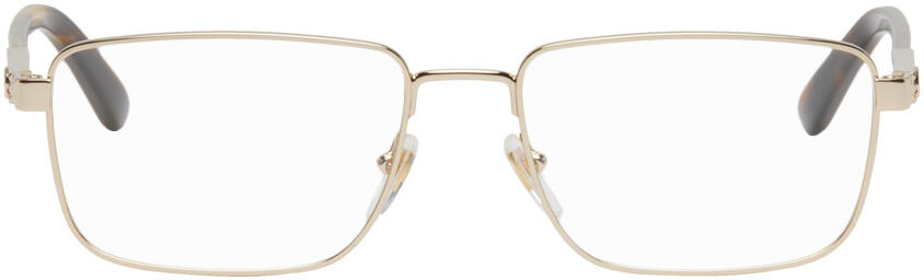 Gucci Gold Rectangular Glasses Cover