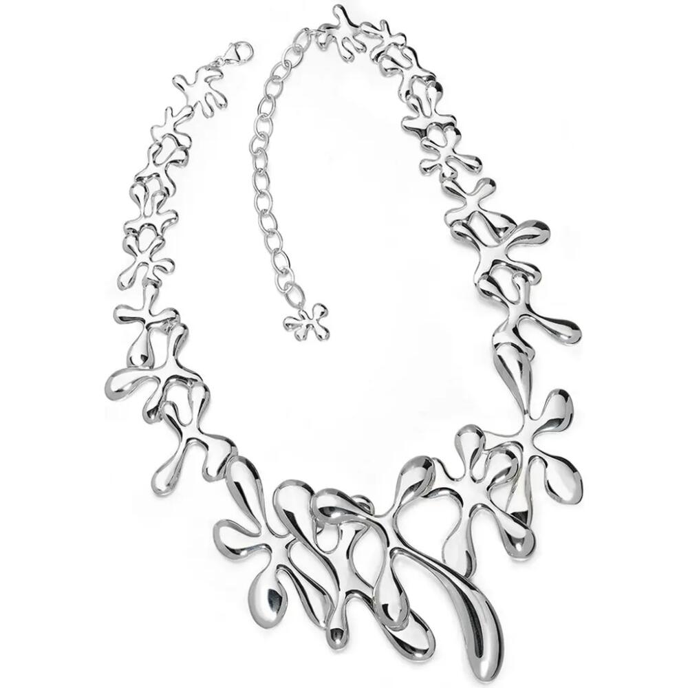 Lucy Quartermaine Large Splash Necklace in Sterling Silver Cover