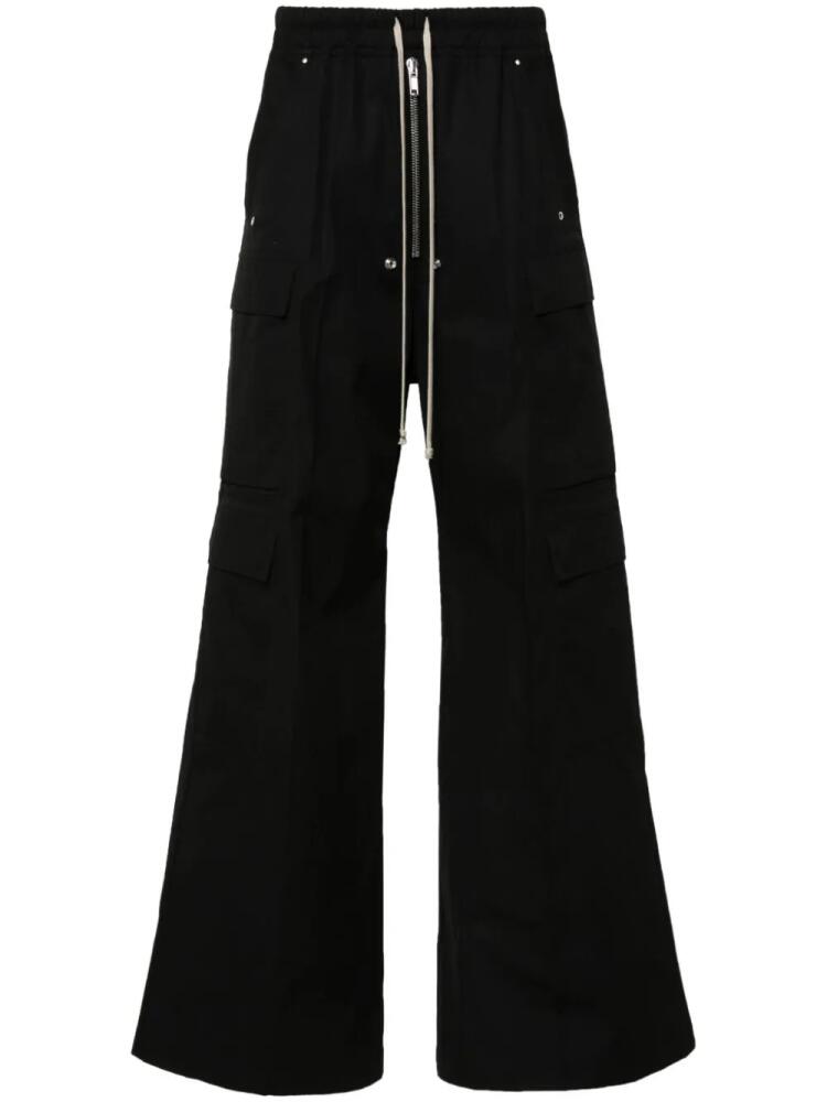 Rick Owens Cargobelas wide-leg trousers - Black Cover