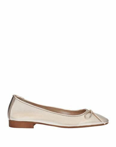 Formentini Woman Ballet flats Gold Soft Leather Cover