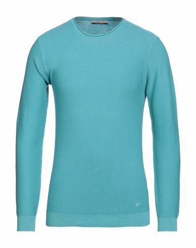 Yes Zee By Essenza Man Sweater Azure Cotton Cover