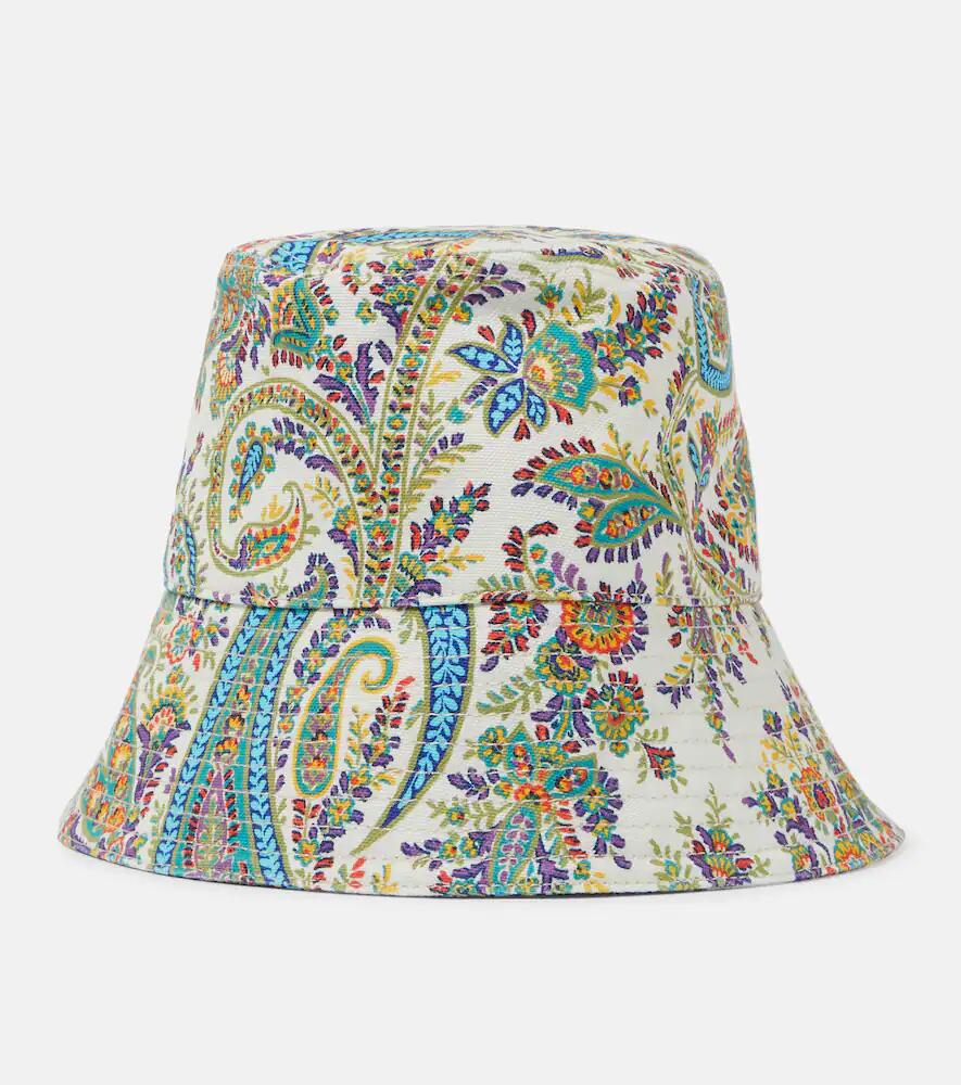 Etro Printed cotton bucket hat Cover