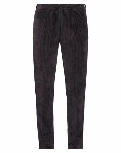 Circolo 1901 Man Pants Deep purple Cotton, Polyester Cover