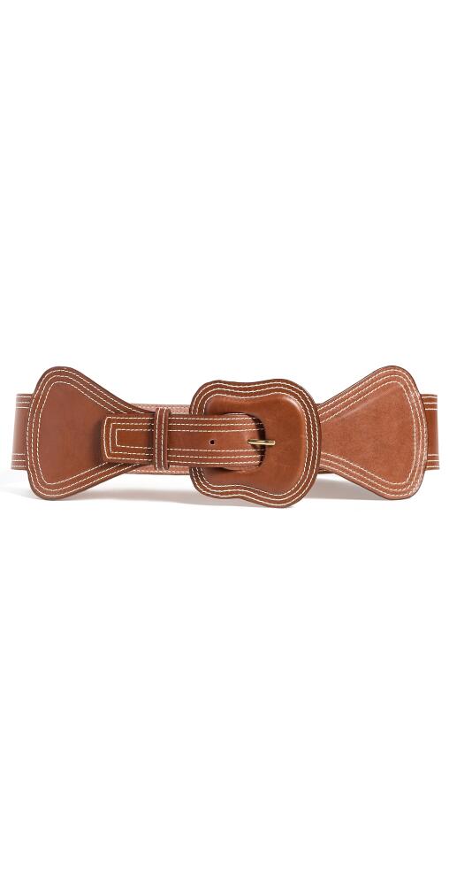 Johanna Ortiz Leather Belt Caramel Cover