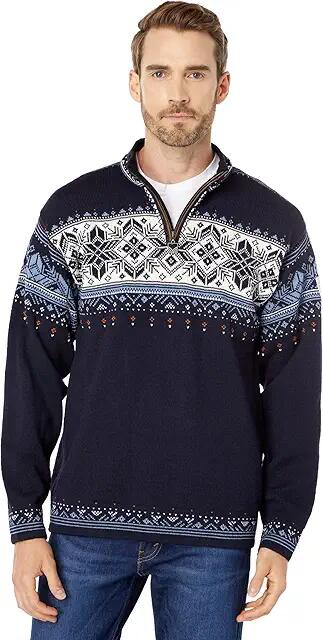 Dale of Norway Blyfjell Sweater (Navy/Blue Shadow/Off-White) Men's Clothing Cover