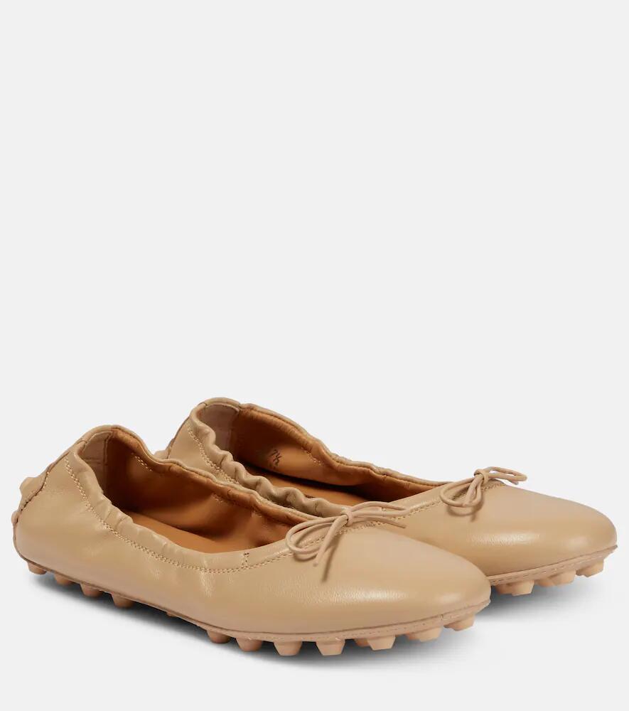 Tod's Bubble leather ballet flats Cover