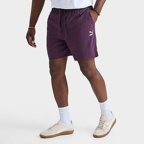 Puma Men's Classic 6-Inch Shorts in Purple/Midnight Plum Cover