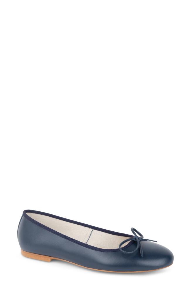 patricia green Bow Ballet Flat in Navy Cover