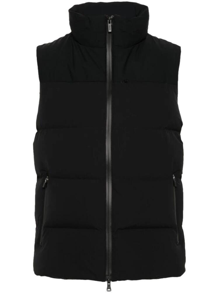 Boggi Milano B-Tech goose-down gilet - Black Cover