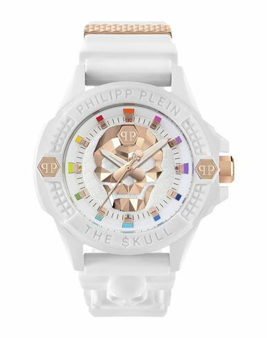 Philipp Plein The $kull Ecoceramic Silicone Watch Man Wrist watch White Ceramic Cover