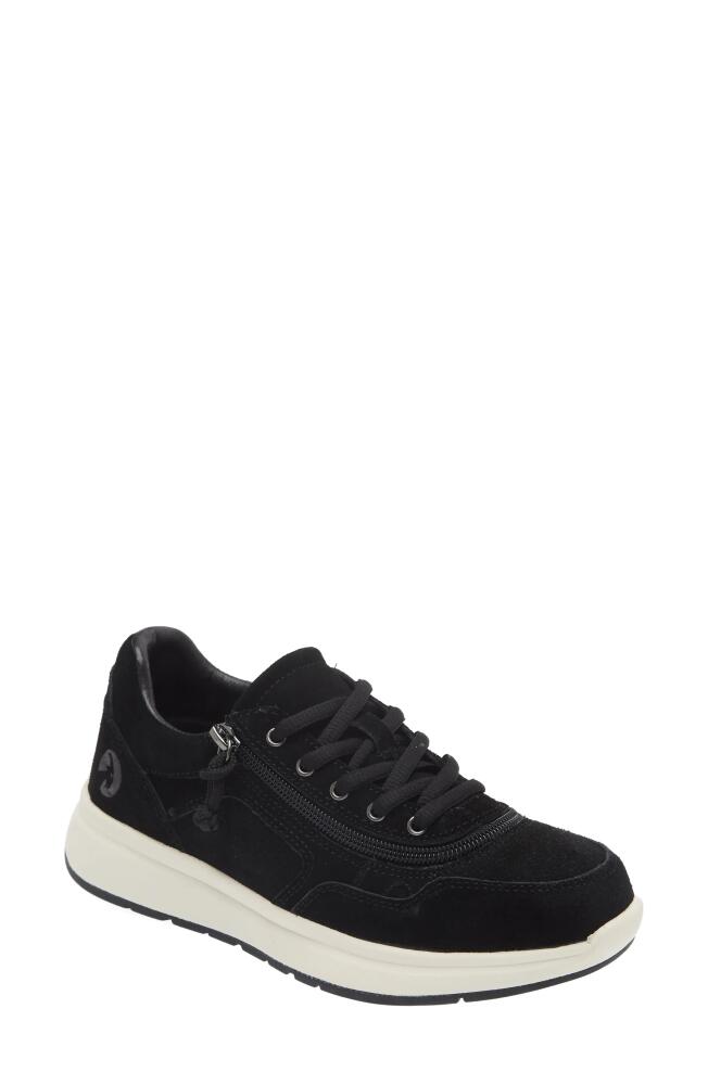 BILLY Footwear Comfort Jogger Sneaker in Black Suede Cover