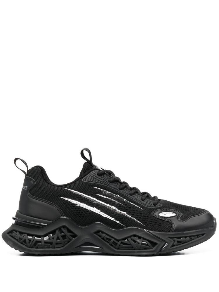 Plein Sport panelled lace-up sneakers - Black Cover