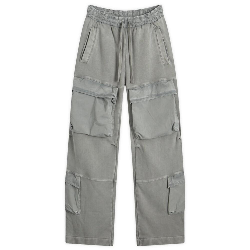 Entire Studios Men's Utility Cargo Sweat Pants in Rhino Cover