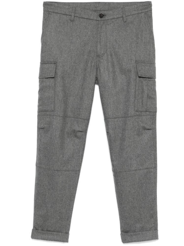 Eleventy tapered cargo trousers - Grey Cover