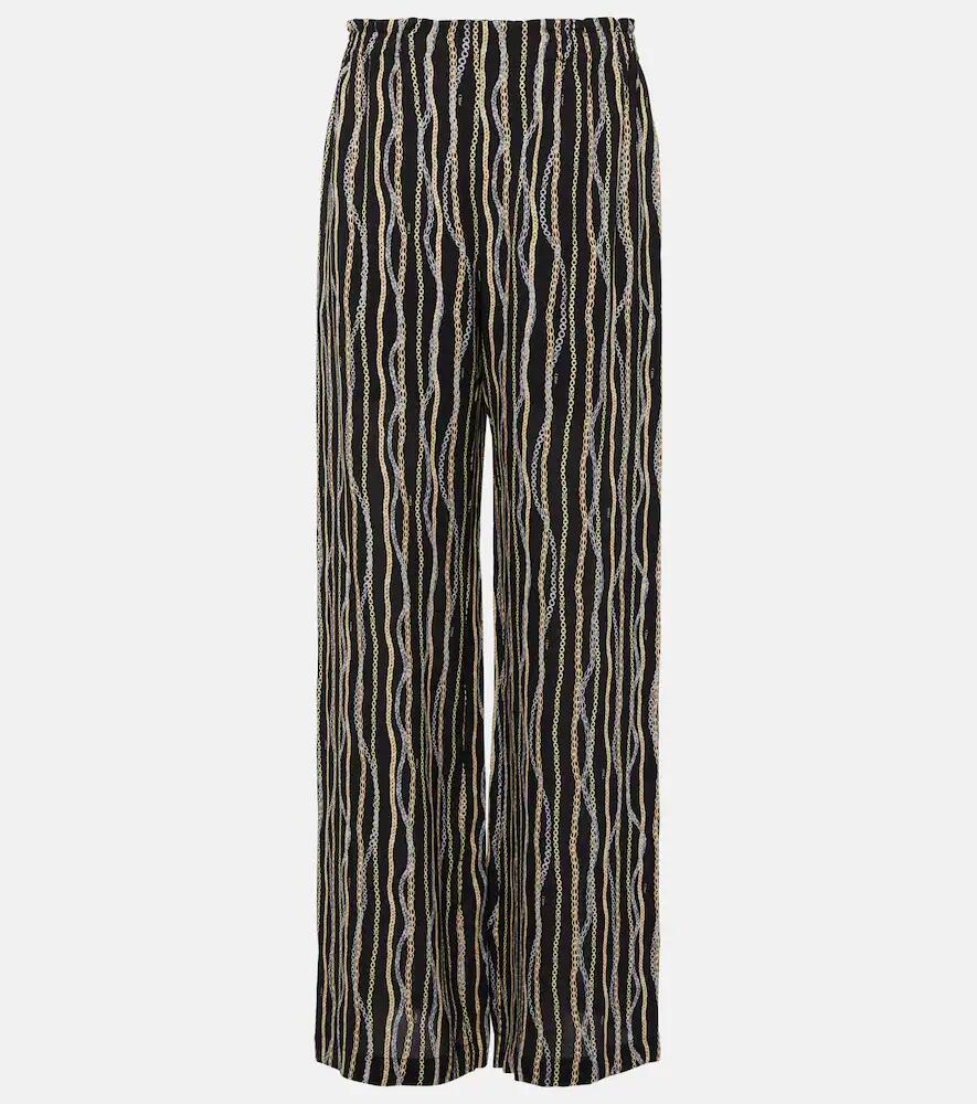 Chloé Printed silk pants Cover